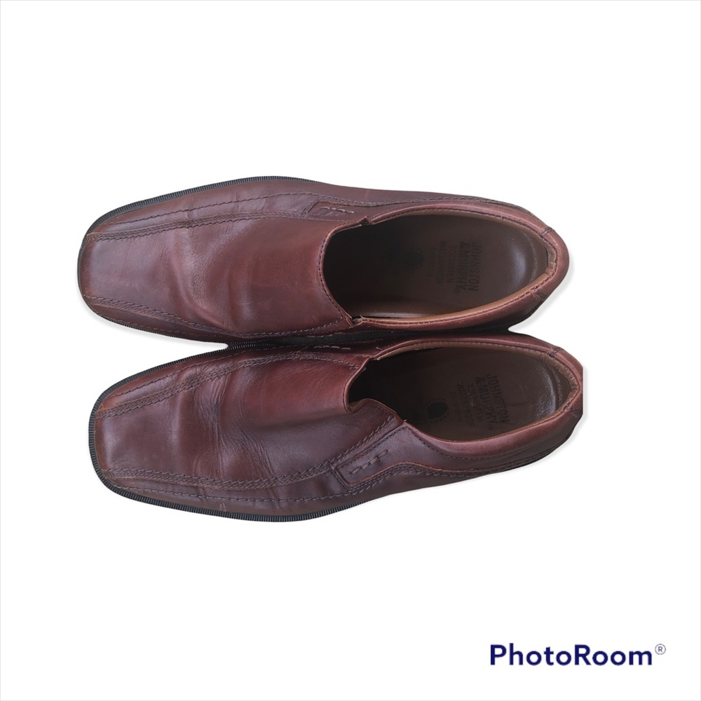 Men’s Johnston Murphy fall Mahogany leather xc4 system slip on dress shoes - Picture 3 of 7